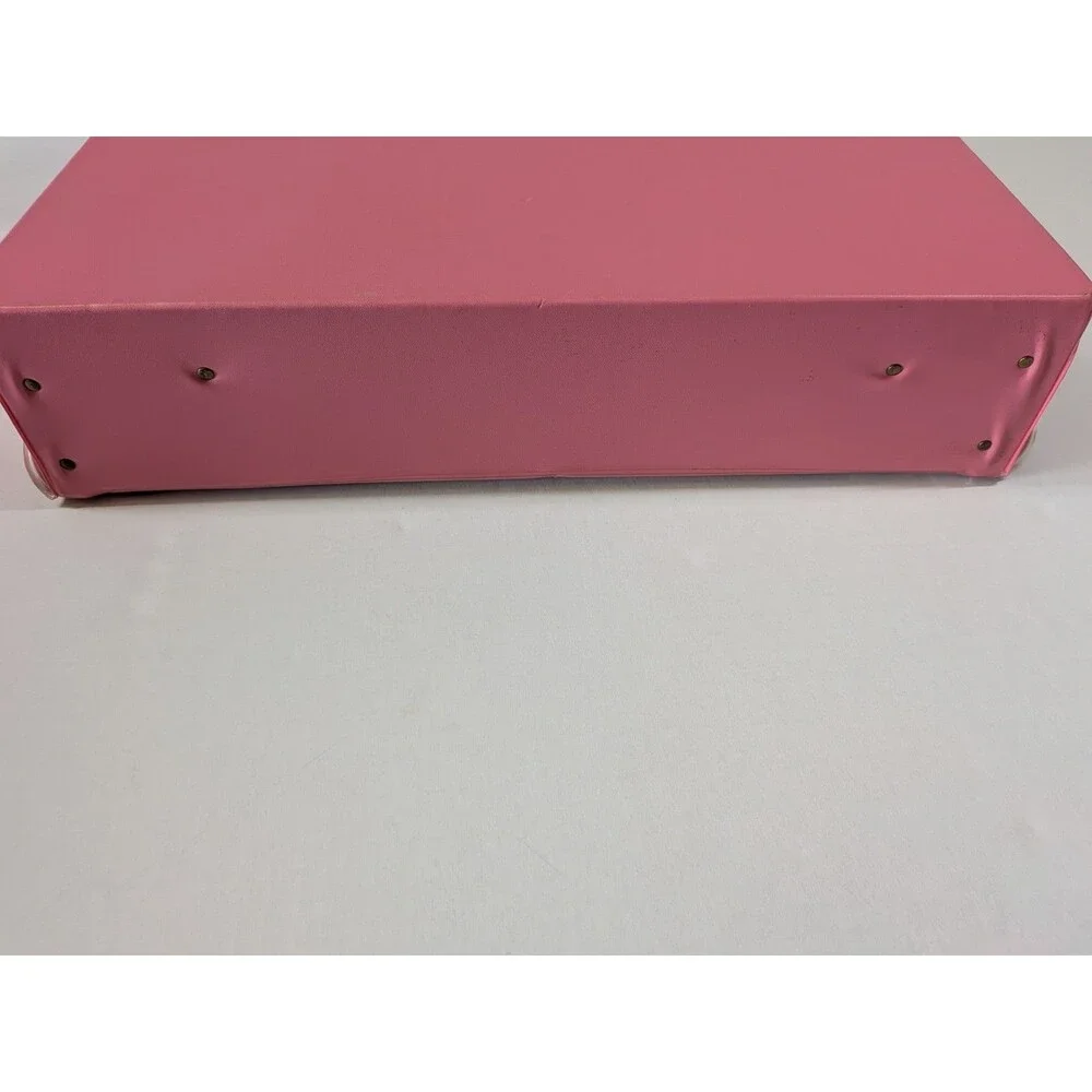 Vintage Pink Tara Toy Corp Deluxe Fashion Doll Case 17x12